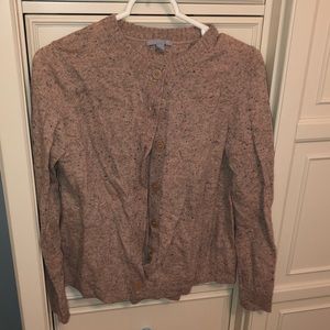 COS lambswool cardigan with back pleat size S